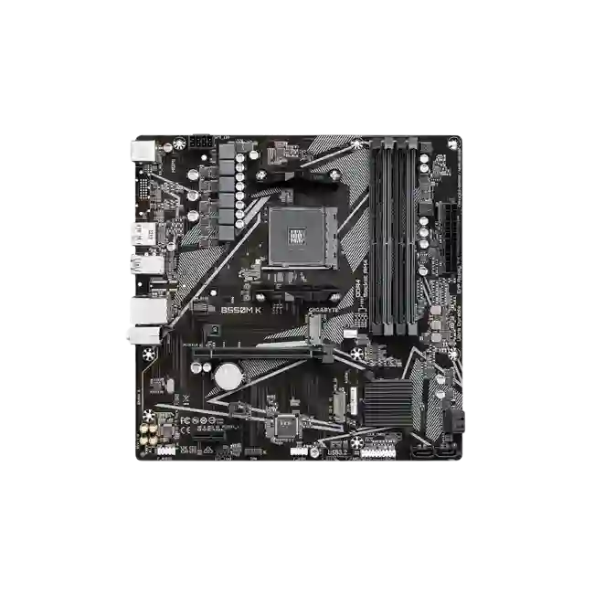 Tarjeta Madre Gigabyte B550M K AMD Socket AM4-1