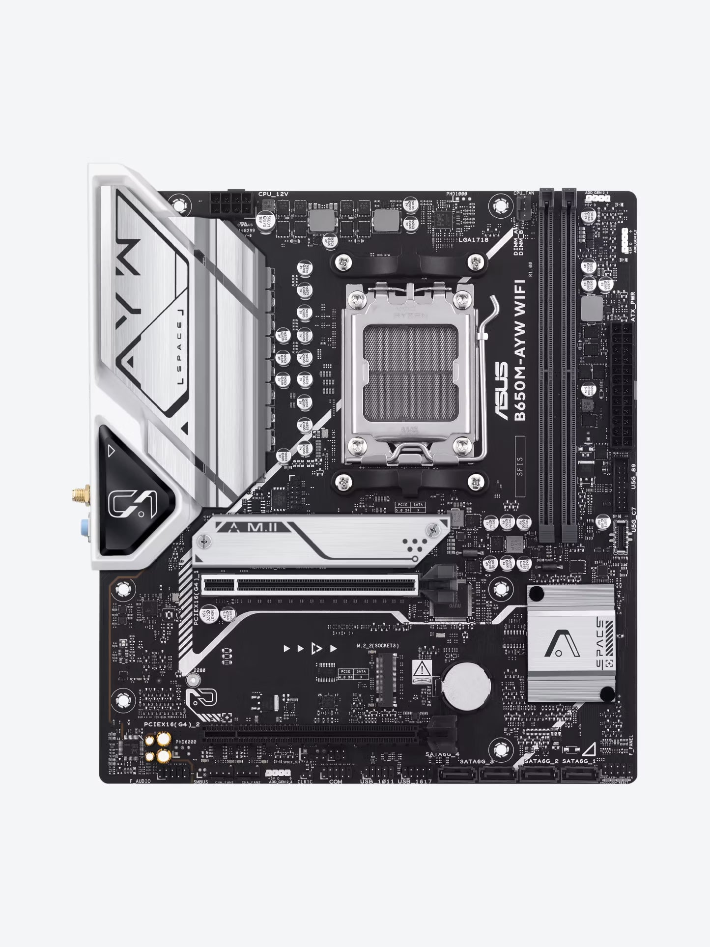 ASUS - Motherboard - B650M-AYW WIFI   Motherboard M-1