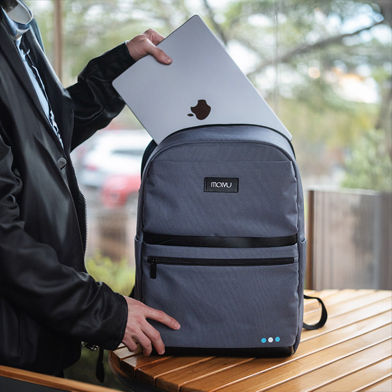 Mochila Business 8 Gris-19