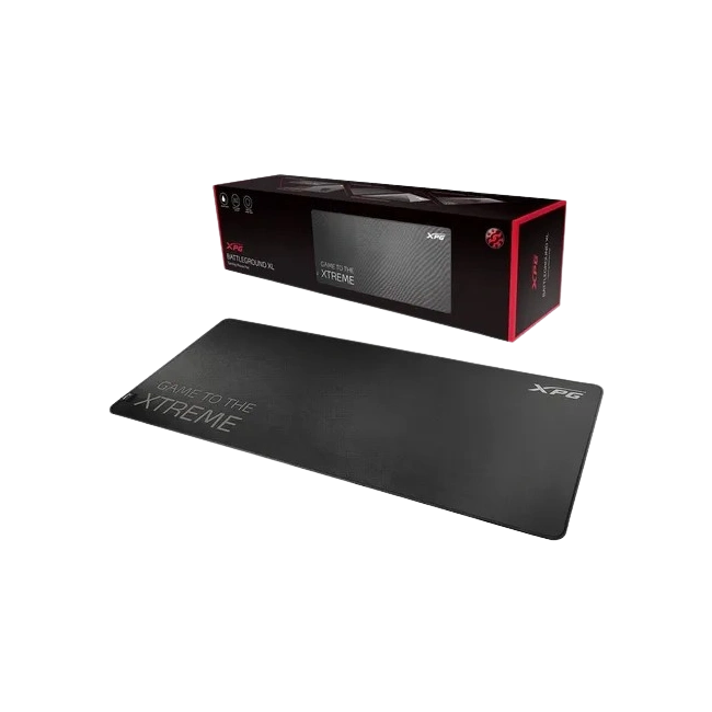 MOUSE PAD GAMING XPG BATTLEGROUND XL 900X420MM CORDURA A PRUEBA DE SALPICADURAS COLOR NEGRO-2