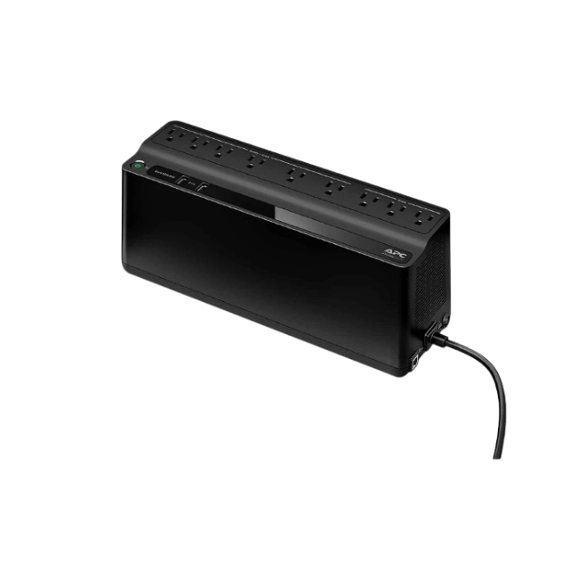 UPS APC 850VA/450W | 9 tomas | 2 Puertos USB| AVR-4