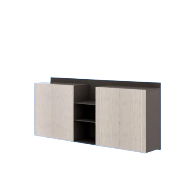 Gabinete Grande Beiia-WJG Color Madera con Gris-1