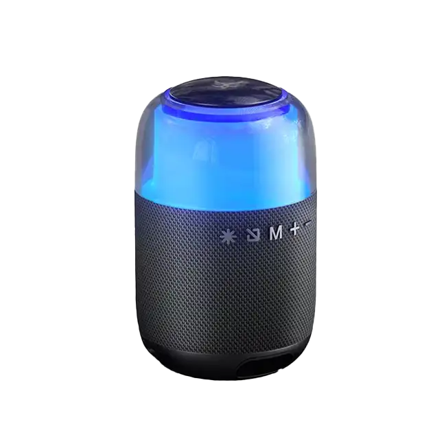 Bocina Inalambrica RGB Bianco BI-EBS-708 Color Negro-2