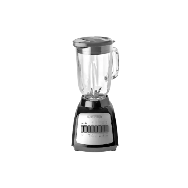Licuadora Black+Decker BLBD210GB 10 Velocidades 550 Watts Jarra de Vidrio-2