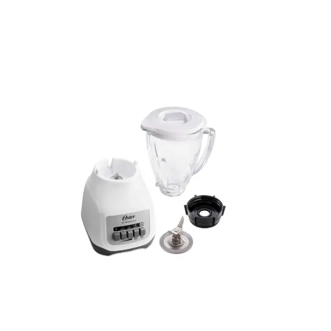 Licuadora Oster BLSTKAP-WPB-013 con 2 Velocidades 800W y Vaso Plastico Color Gris-2