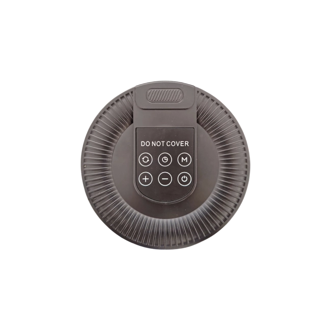 Calefactor Bianco BNC-GD9215-BK Electrico Portatil con Control Remoto Color Negro