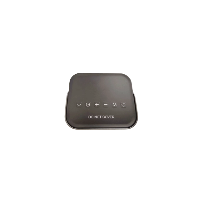 Calefactor Bianco BNC-RX42-BK Electico Portatil de Escritorio Para Uso Interior Color Negro
