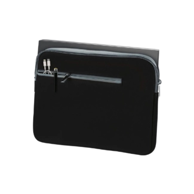 FUNDA PARA LAPTOP 15.6 PULG NEGRO Y GRIS MULTI