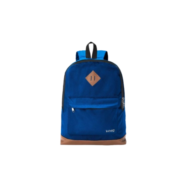 Mochila Keep Everyday 15.6 Pol Azul y Marron - BO436-2