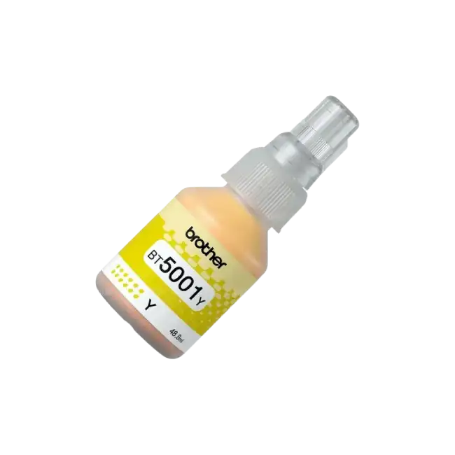 Botella de Tinta Brother BT5001Y Ultra Alto Rendimiento Color Amarillo-3