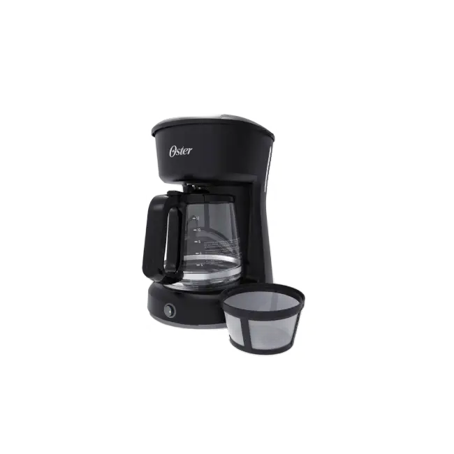 Cafetera Oster BVSTDCS12BN-013 12 Tazas Con Filtro Permanente Color Negro