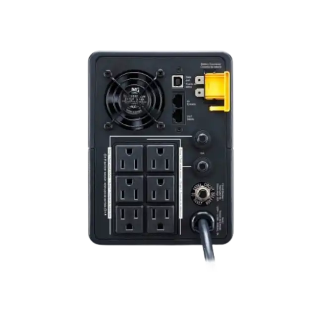 UPS APC 1600VA/960W | 6 tomas | AVR | NEMA 5-20P-4