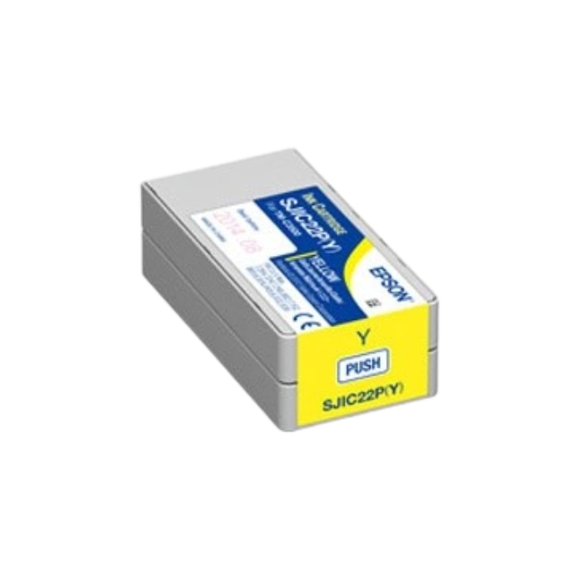 SJIC22P Yellow ink cartridge for C3500-3
