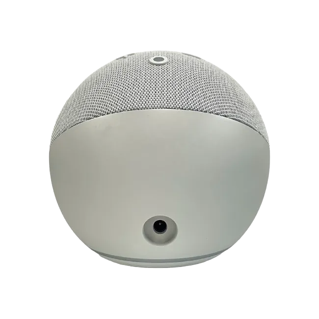 Bocina Amazon Echo Dot 5ta Generación Modelo 2022 Con Reloj y Alexa Color Blanco-2