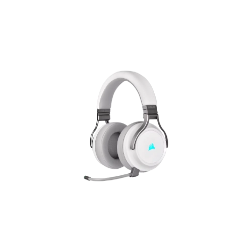 Headset Corsair Virtuoso RGB Inalambrico Color Blanco CA-9011186-NA-1
