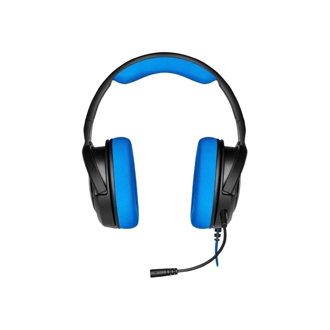 Headset Corsair HS35 Stereo Color Azul CA-9011196-NA-2