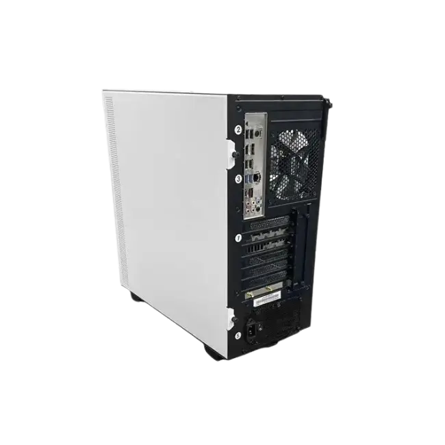 Case NZXT H Serie H510 Compacto Media Torre ATX Sin fuente Color Blanco/Negro-4