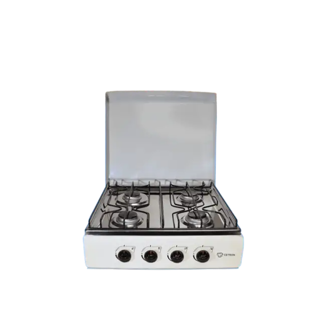 Estufa Cetron de Mesa CC20TBX0 4 Quemadores 20" Gas Color Blanco-1