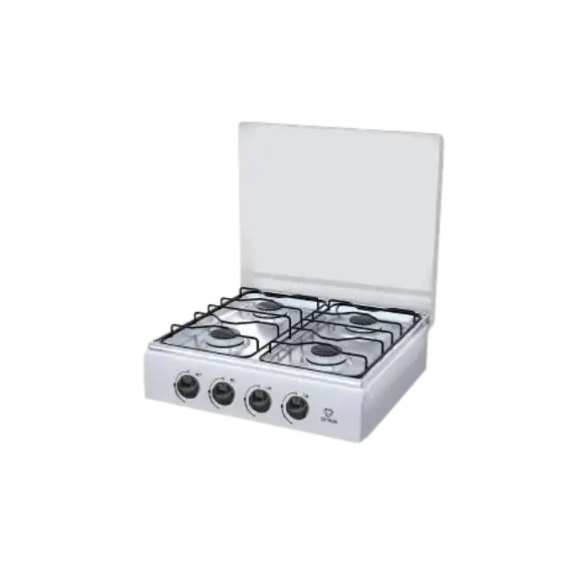 Estufa Cetron de Mesa CC20TBX0 4 Quemadores 20" Gas Color Blanco