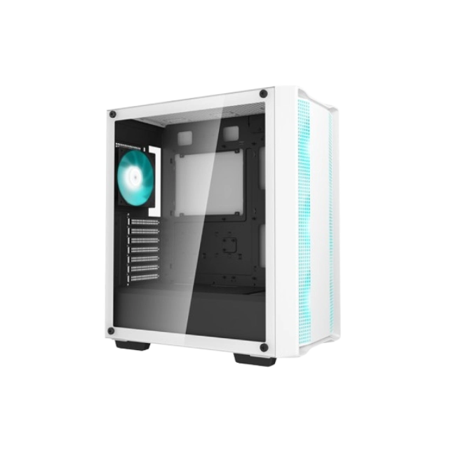 Case Gamer DeepCool CC560 WH V2 Mini-ITX / Micro-ATX / ATX 4 Ventiladores Con Vidrio Templado Color Blanco-2