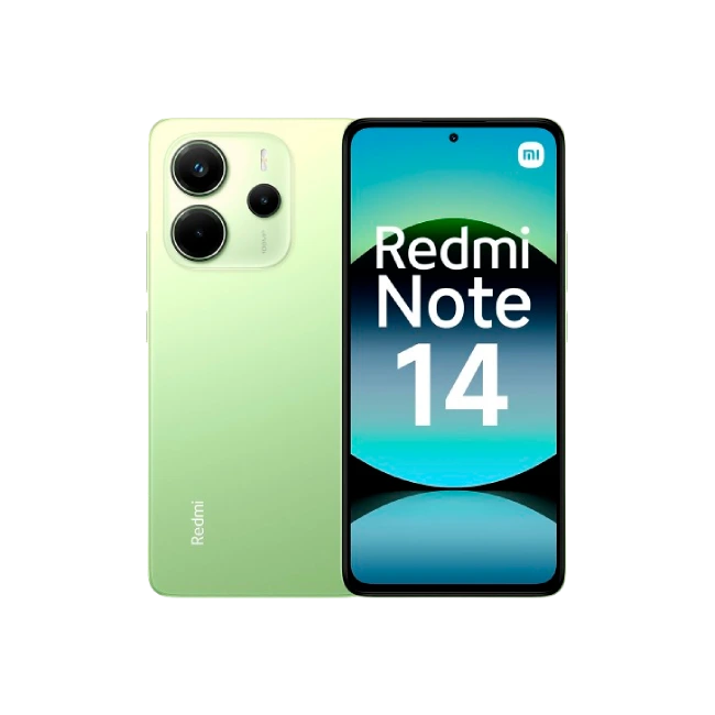 Xiaomi Redmi Note 14 - Smartphone - Android - 256 GB - Lime green - Touch - US-1