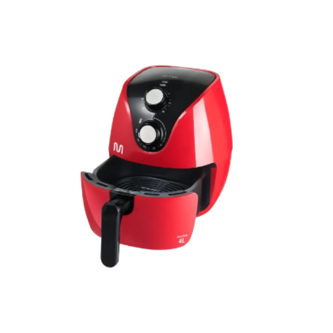 FREIDORA DE AIRE 4L ROJA 127V 1500W MULTI-2
