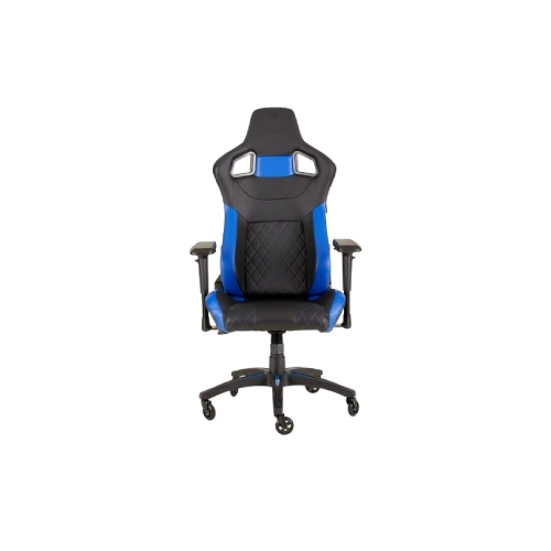 SILLA GAMING CORSAIR T1 RACE 2018 COLOR NEGRO CON AZUL-1