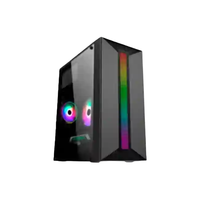 Case Gamer Eagle Warrior CG08Z3 H410 3 RGB Front Fans Vidrio Templado-4