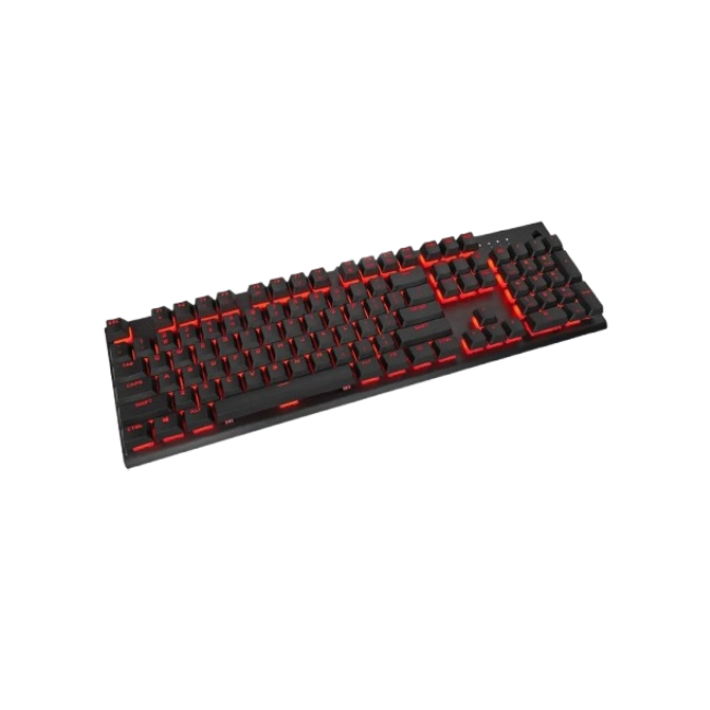 TECLADO GAMING CORSAIR K60 PRO MECANICO RED CHERRY LED