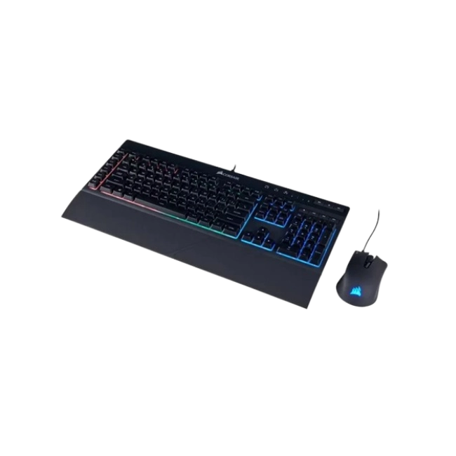 Teclado Y Mouse Corsair UBS K55 RGB Pro + Harpoon CH-9226865-SP-2