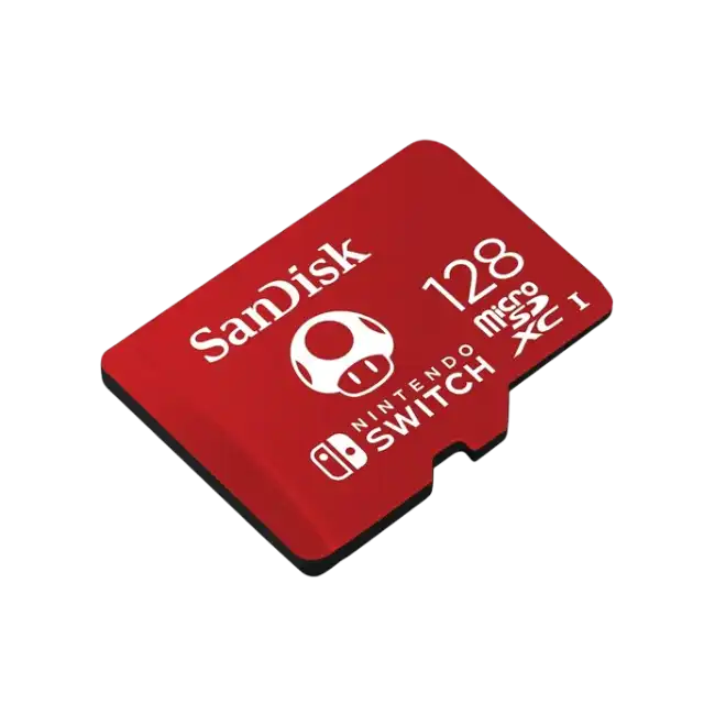 SanDisk - Flash memory card - microSDXC UHS-I Memory Card - 128 GB - Nintendo