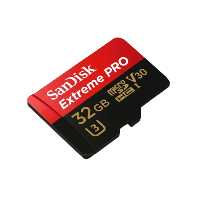 SanDisk Extreme Pro - Tarjeta de memoria flash (adaptador microSDXC a SD Incluido) - 32 GB - A1 / Video Class V30 / UHS-I U3 - 667x - microSDHC UHS-I-3