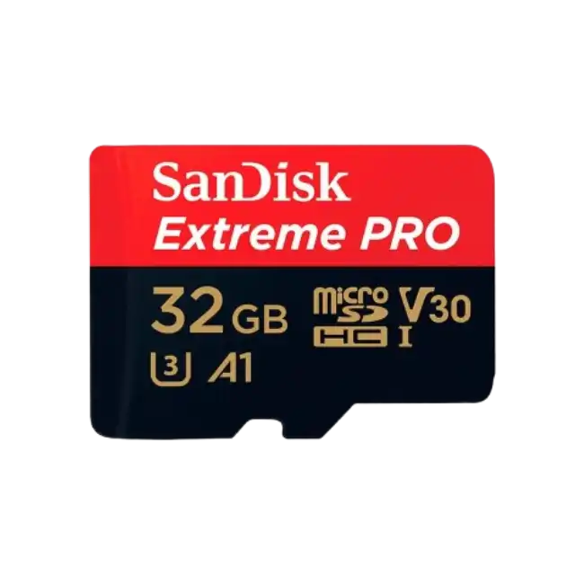 SanDisk Extreme Pro - Tarjeta de memoria flash (adaptador microSDXC a SD Incluido) - 32 GB - A1 / Video Class V30 / UHS-I U3 - 667x - microSDHC UHS-I