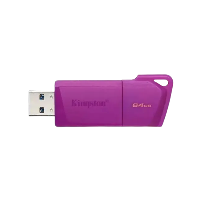 Kingston - USB flash drive - 64 GB - USB 3.2 Gen 1 - NEON Purple-4