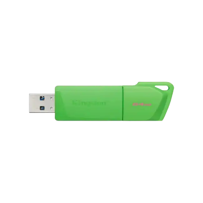 Kingston - USB flash drive - 64 GB - USB 3.2 Gen 1 - NEON Green - 64 GB-3