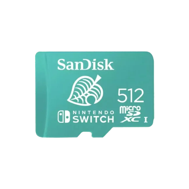 SanDisk Nintendo Switch - Tarjeta de memoria flash - 512 GB - UHS-I U3 / Class10 - microSDXC UHS-I-1