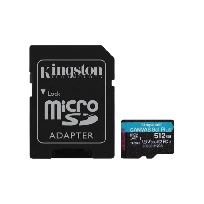 Kingston - Flash memory card - microSDHC - 512GB microSDXC Canvas Go Plus-3