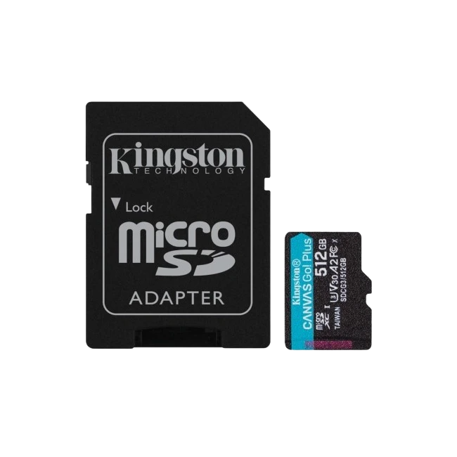 Kingston - Flash memory card - SDXC Canvas - 512GB SDXC Canvas Go Plus Gen4-1