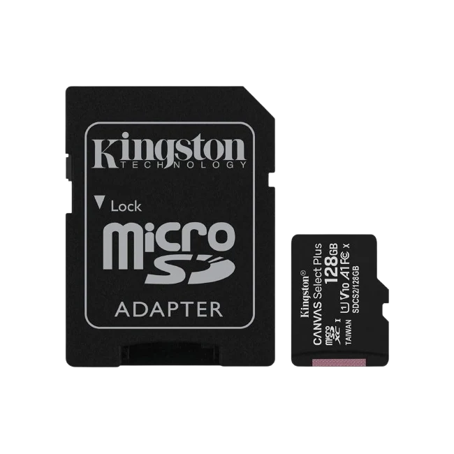 Kingston - Flash memory card - SD Memory Card - 128GB SDXC Canvas Select Plus