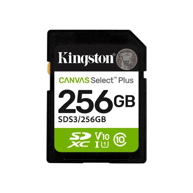 Kingston - Flash memory card - SD Memory Card - 256GB SDXC Canvas Select Plus-3