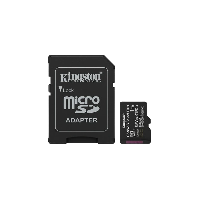 Kingston - Flash memory card - microSDHC - 1TB microSDXC Canvas Select Pl-3