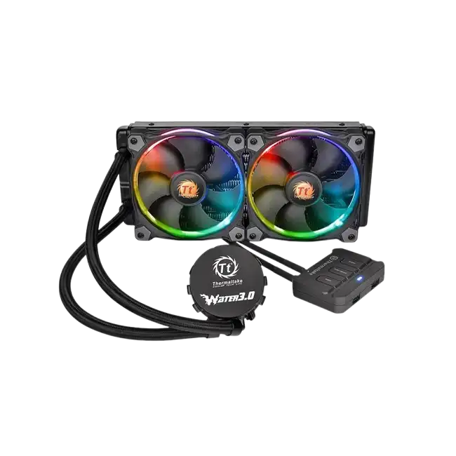 ENFRIAMIENTO LIQUIDO WATER 3.0 RIING RGB 2400 AIO THERMALTAKE-1