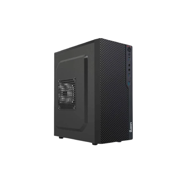 Case Nova CM04KTRA002C Micro ATX con Panel Lateral U1*2+ Audio+ USB-C con Fuente de Poder PE600RNF013C  Negro-4