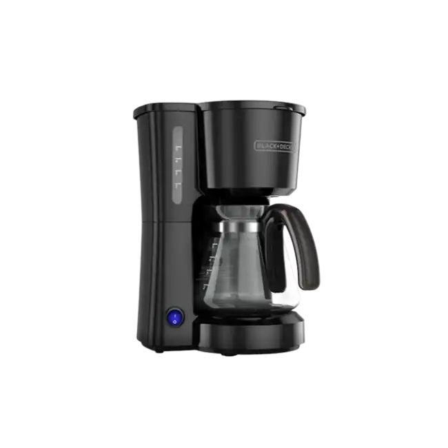 Cafetera Black+Decker CM0701B 05 Tazas Color Negro