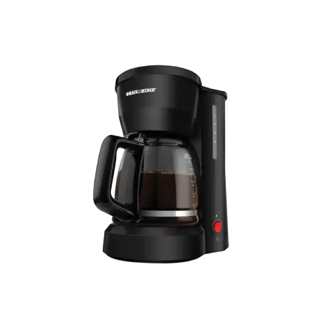 Cafetera Black+Decker CM0916B 12 tazas Jarra de Vidrio Filtro Permanente/Apagado Color Negro-2