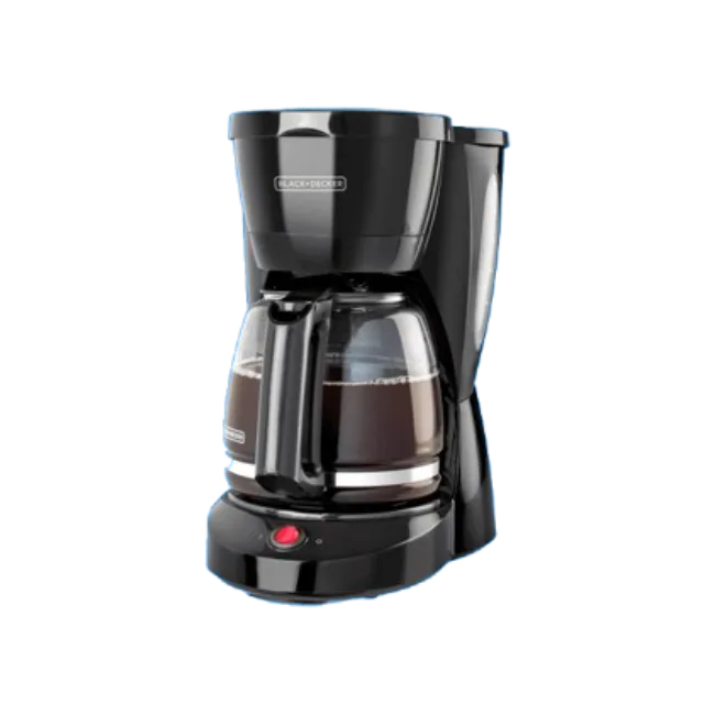 Cafetera Black+Decker CM0941B 12 Tazas Jarra de Vidrio Color Negro