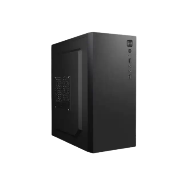 Case CM2-320 E010-152 Color Negro Usb 2.0*2 + Hd Audio + Fuente De Poder 600W-2
