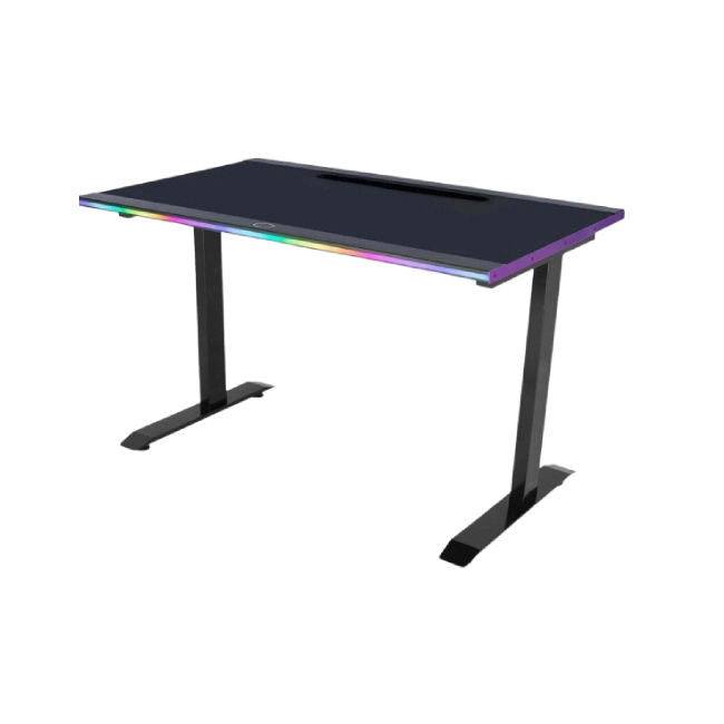 Escritorio Para Computadora Gamer Cooler Master GD120 Color Negro con Morado A1 CMI-GD120-PRA1-3