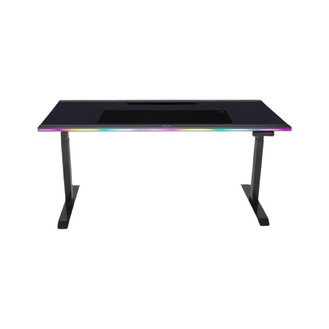 Escritorio Para Computadora Gamer Cooler Master GD120 Color Negro con Morado A1 CMI-GD120-PRA1-4