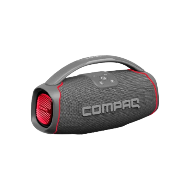 Bocina Portatil Compaq CMQ50 de 50W con Bluetooth y USB-C Color Gris-3